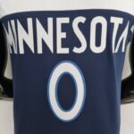 camiseta timberwolves azul diseño de minnesota 0