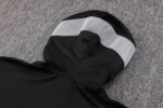 chandal broklyn nets negra chaqueta con capucha y linea gris chandal broklyn nets negra chaqueta con capucha y linea gris