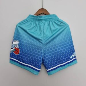 pantalon corto hornets azul parte trasera
