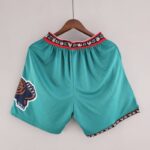 pantalon corto memphis turquesa trasera