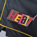 pantalon corto miami negra heat pantalon corto miami negra heat
