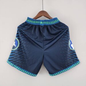 pantalon corto timberwolves celeste