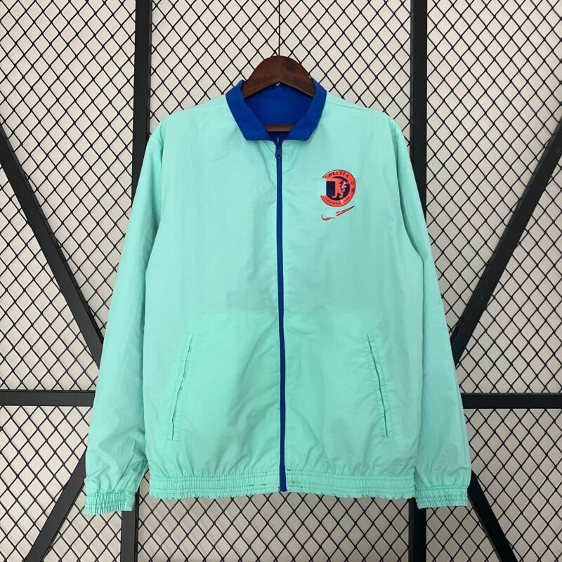 chaqueta reversible chelsea diseño frontal reversible