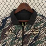 chaqueta reversible arsenal fc cuello frontal reversible