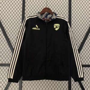 chaqueta reversible arsenal fc frontal