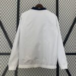 chaqueta reversible del real madrid blanco y negro dorsal reversible