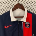 chaqueta reversible del real madrid blanco y negro frontal