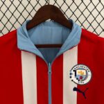chaqueta reversible manchester city cuello frontal reversible chaqueta reversible manchester city cuello frontal reversible