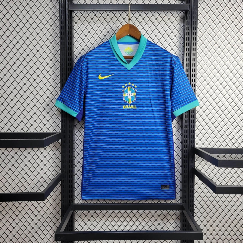 segunda camiseta brasil 2024