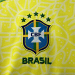 CAMISETA BRASIL 24 COPA AMERICA PRIMERA EQUIPACIÓN ESCUDO