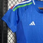 CAMISETA ITALIA MUJER PRIMERA EQUIPACION 24 25 MANGA