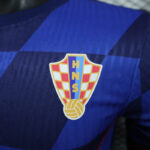 Camiseta Eurocopa Croacia 2024 Segunda equipación escudo Camiseta Eurocopa Croacia 2024 Segunda equipación escudo