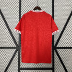 Camiseta Eurocopa Dinamarca 2024 primra equipación cuello