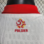 Camiseta Eurocopa Polonia 2024 primera equipación cuello polska