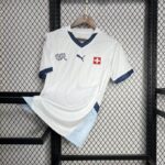 Camiseta Eurocopa Suiza 2024 segunda equipación material Camiseta Eurocopa Suiza 2024 segunda equipación material