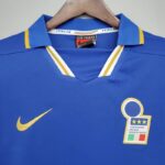 camiseta italia 1996 cuello