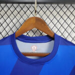 camiseta segunda equipación croacia eurocopa 2024 cuello