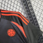 segunda camiseta colombia 2024 manga