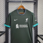segunda camiseta liverpool 2025 pecho frontal segunda camiseta liverpool 2025 pecho frontal