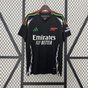 Camiseta Arsenal segunda equipación negro 2024/2025