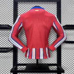 Camiseta manga larga AT madrid 2024-2025 versión jugador dorso