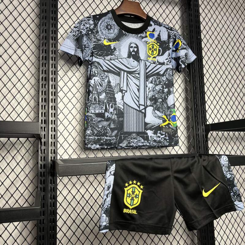 Camiseta Brasil Cristo Redentor Edición Especial 2024 2025 Fan Imbictoz