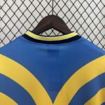 camiseta malaga 1997 cuello anterior