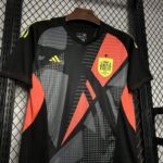 camiseta portero españa negra lateral camiseta portero españa negra lateral
