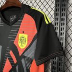 camiseta portero españa negra manga