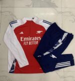 Chandal Arsenal Azul-Rojo 2024-2025 muestra Chandal Arsenal Azul-Rojo 2024-2025 muestra
