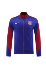 Chandal FC Barcelona Azul-Rojo 2024-2025 casaca delantera Chandal FC Barcelona Azul-Rojo 2024-2025 casaca delantera