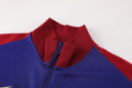 Chandal FC Barcelona Azul-Rojo 2024-2025 cuello
