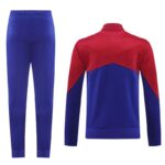 Chandal FC Barcelona Azul-Rojo 2024-2025 parte trasera Chandal FC Barcelona Azul-Rojo 2024-2025 parte trasera