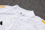 Chandal Real Madrid Blanco y Negro 2024-2025 pecho Chandal Real Madrid Blanco y Negro 2024-2025 pecho