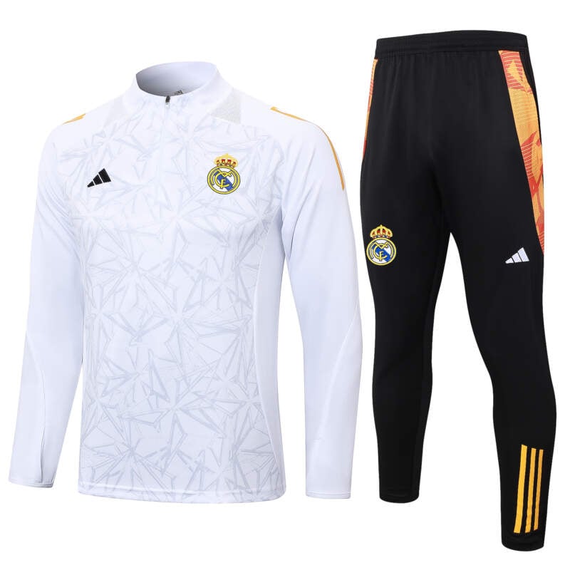 Chandal Real Madrid Blanco y Negro 2024-2025