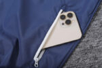 Chaqueta Gabardina Real Madrid Blanco-Azul bolsillo Chaqueta Gabardina Real Madrid Blanco-Azul bolsillo
