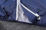 Chaqueta Gabardina Real Madrid Blanco-Azul parte inferior Chaqueta Gabardina Real Madrid Blanco-Azul parte inferior