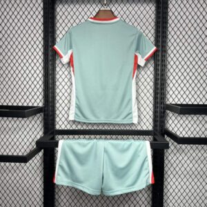 Conjunto Niño Atlético de Madrid Segunda Equipación 2024-2025 dorsal