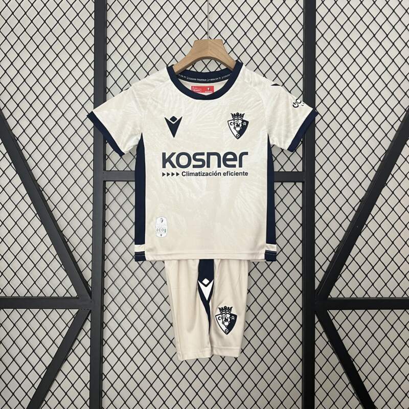 Conjunto Niño Osasuna Segunda Equipación 2024-2025