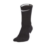 Calcetines Deportivos Para Entrenamiento negro izquierdo