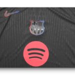 Camiseta FC Barcelona Segunda Equipacion Mujer 2024-2025 logo Camiseta FC Barcelona Segunda Equipacion Mujer 2024-2025 logo