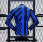 Camiseta Inter Milán Manga Larga Primera Equipacion 2024-2025 dorsal Camiseta Inter Milán Manga Larga Primera Equipacion 2024-2025 dorsal