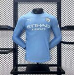 Camiseta Manchester City Manga Larga Primera Equipación 2024-2025 Camiseta Manchester City Manga Larga Primera Equipación 2024-2025