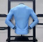 Camiseta Manchester City Manga Larga Primera Equipación 2024-2025 dorsal