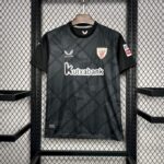 Camiseta Portero Athletic de Bilbao Negro 2024-2025 parte delantera