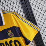 Camiseta Retro Deportivo de La Coruña Tercera Equipacion 1999-2000 puño Camiseta Retro Deportivo de La Coruña Tercera Equipacion 1999-2000 puño