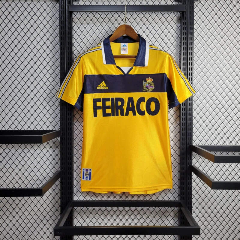 Camiseta Retro Deportivo de La Coruña Tercera Equipacion 1999-2000 Camiseta Retro Deportivo de La Coruña Tercera Equipacion 1999-2000