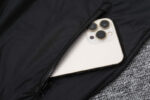 Chaqueta Gabardina Arsenal Negro bolsillo