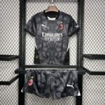 Conjunto Niño AC Milán Negro 2024-2025