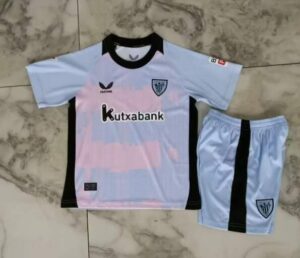 Conjunto Niño Athletic de Bilbao Tercera Equipacion 2024-2025